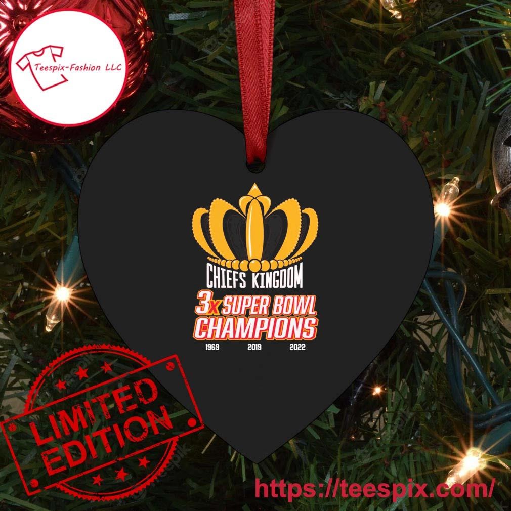 2023 Chiefs Super Bowl Ornaments