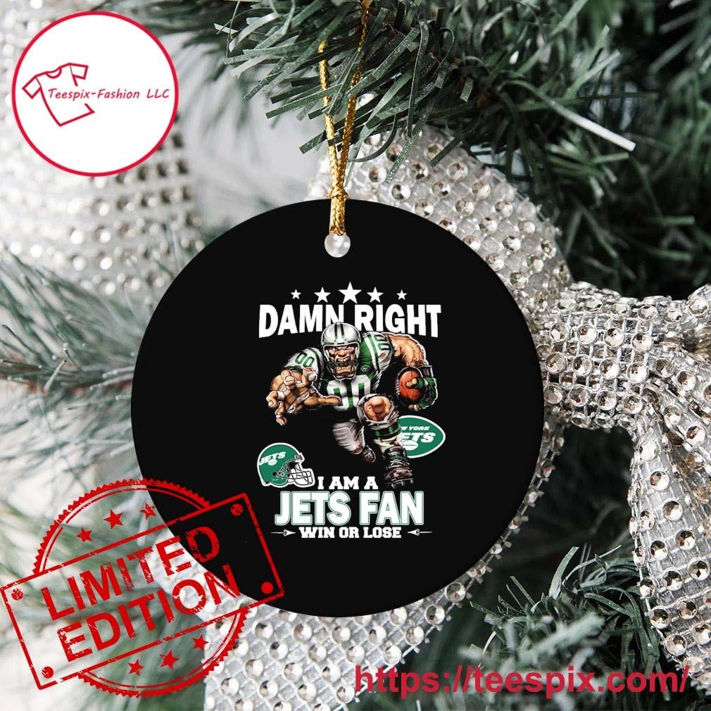 Old World Christmas New York Jets Hoodie Ornament For Christmas