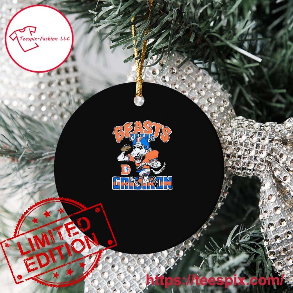 Denver Broncos Christmas Tree Ornaments - Christmas Ornament Shop