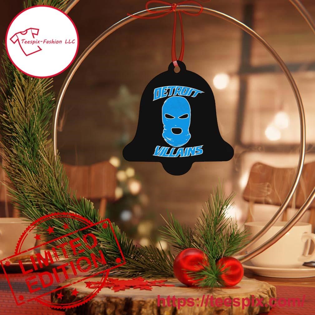 VILLAIN Detroit Lions Ornament - Teespix - Store Fashion LLC