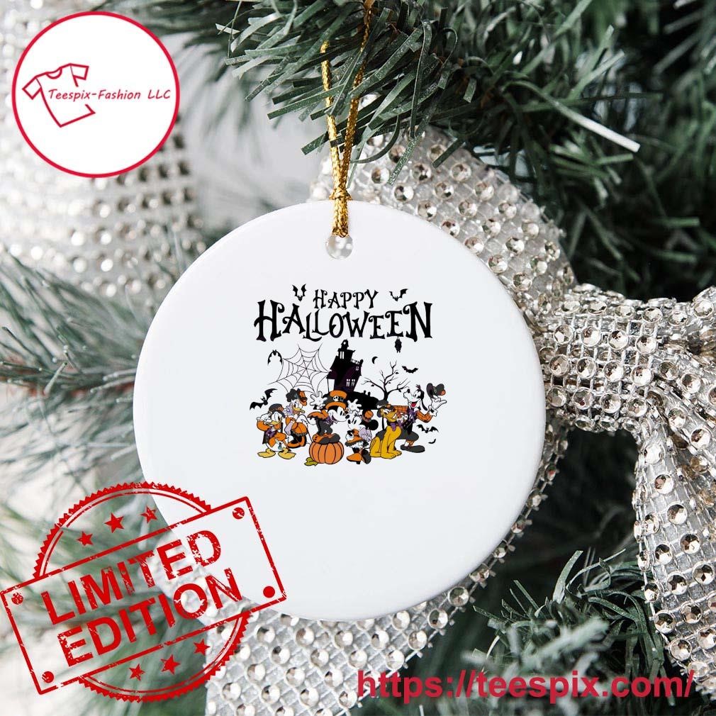 Disney Happy Halloween Mickey Minnie and Friends Ornament