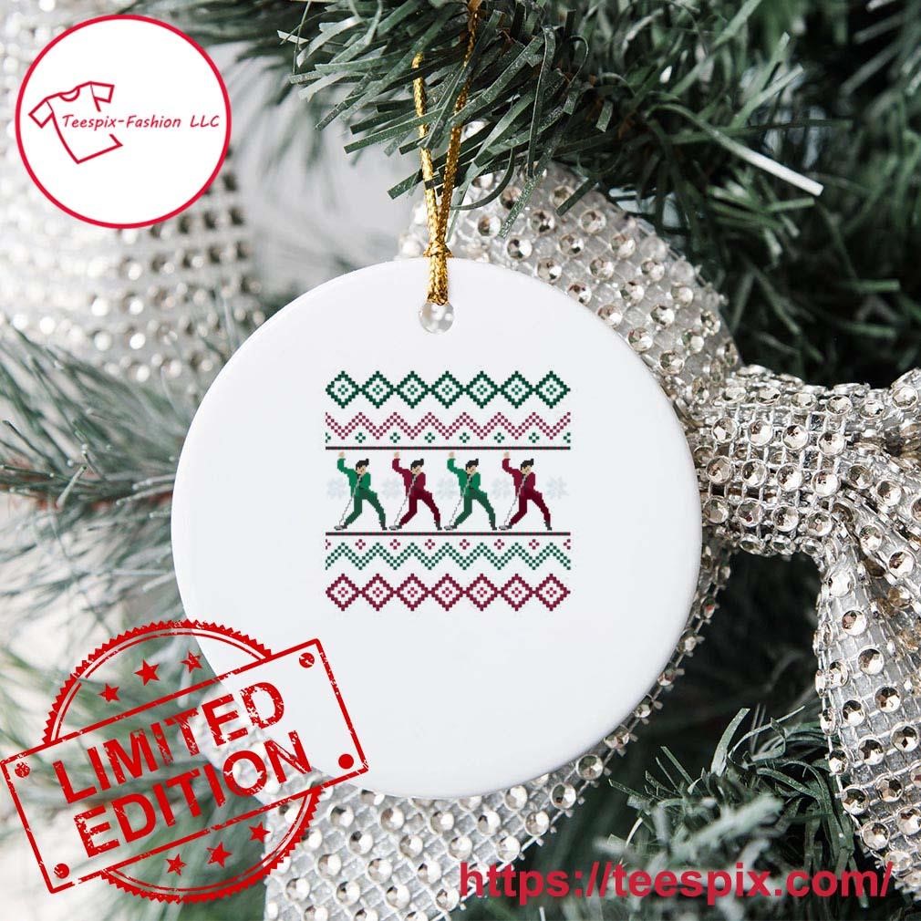 Elvis Stitch Christmas Ornament
