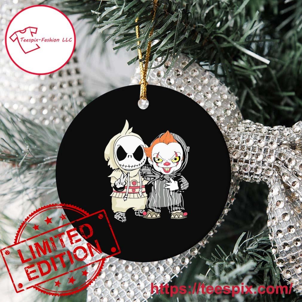 Jack and Sally Nightmare Before Christmas Ornaments