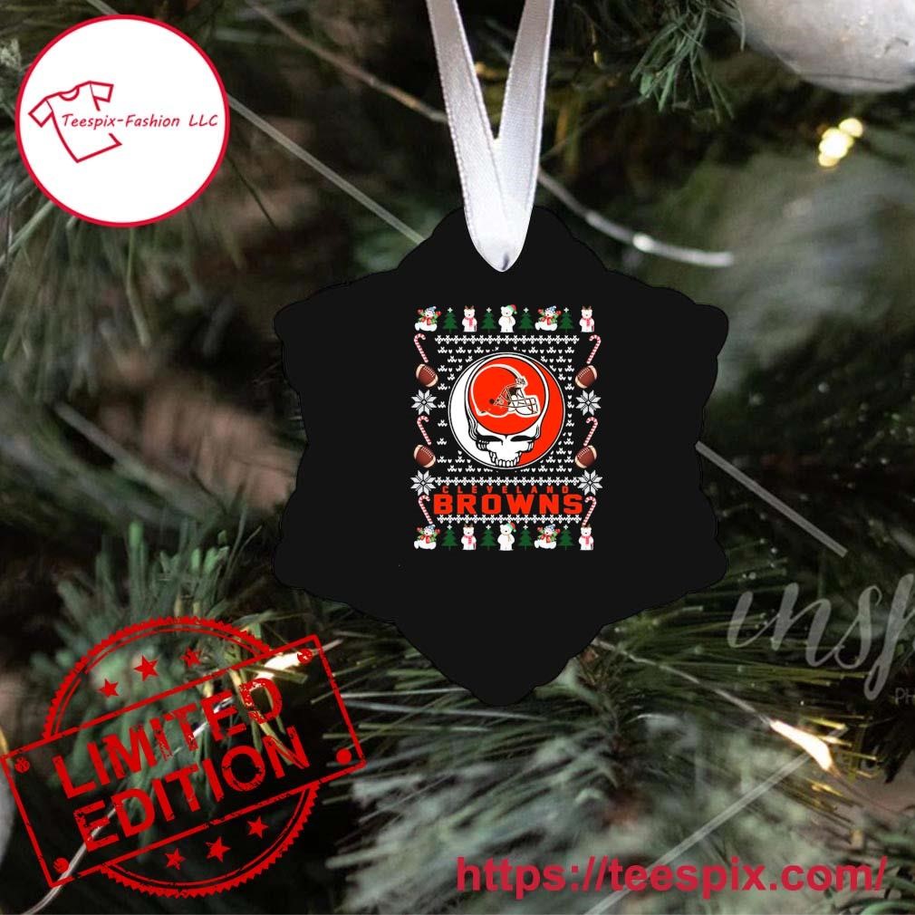 Grateful Dead Cleveland Browns Christmas Ugly Shirt, hoodie, sweater, long  sleeve and tank top