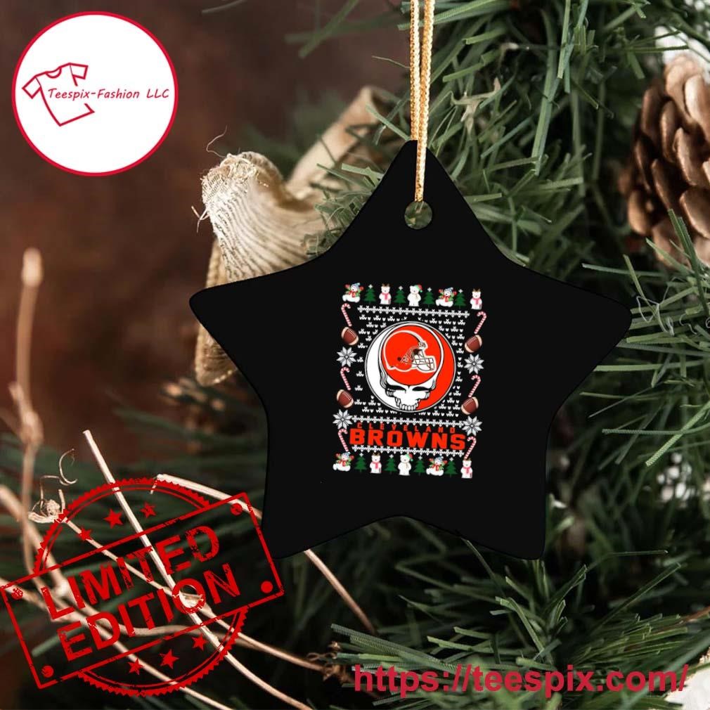 Grateful Dead Cleveland Browns Christmas Ugly Shirt, hoodie, sweater, long  sleeve and tank top