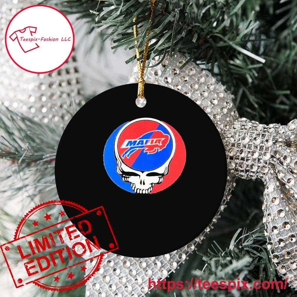 Grateful Dead Mafia Buffalo Bills Ornament - Teespix - Store Fashion LLC