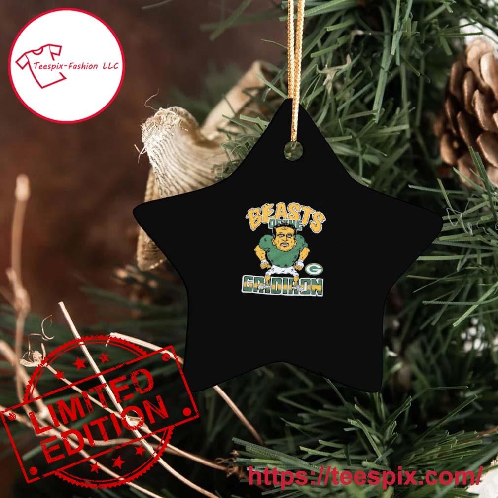 Top The Grinch Christmas Ornament Green Bay Packers Sweat Shirt