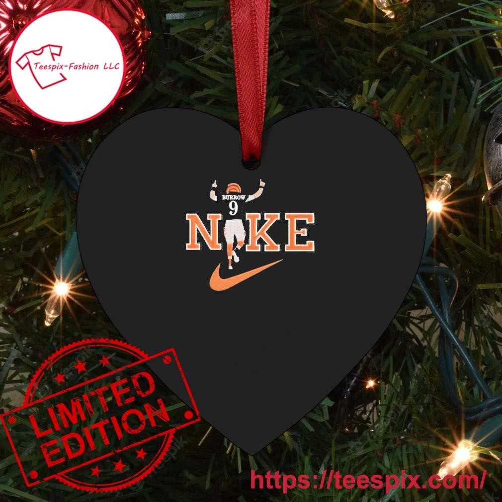 Joe Burrow Nike Cincinnati Bengals Ornament - Teespix - Store Fashion LLC