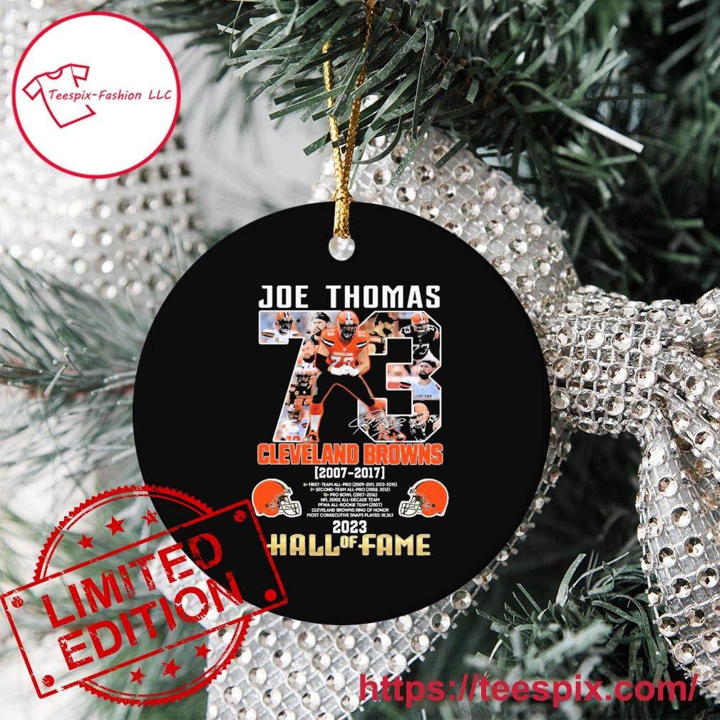 Joe Thomas inducted into the Cleveland Browns Ring of Honor