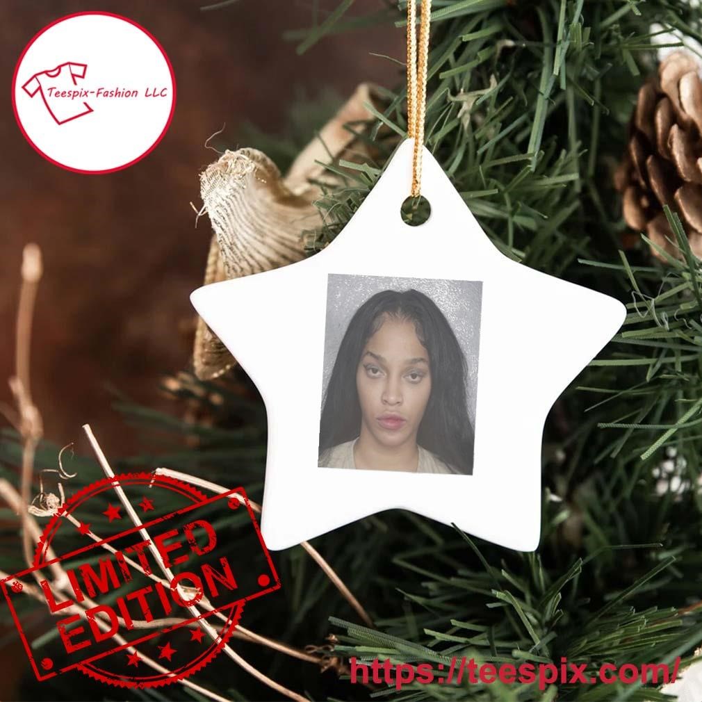 Joseline Hernandez Mugshot Ornament - Teespix - Store Fashion LLC