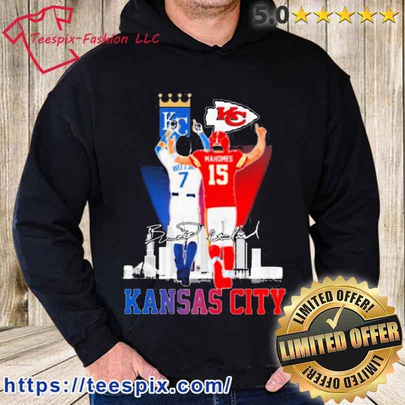 Kansas City Patrick Mahomes Bobby Witt Jr Signatures Shirt - Teespix -  Store Fashion LLC