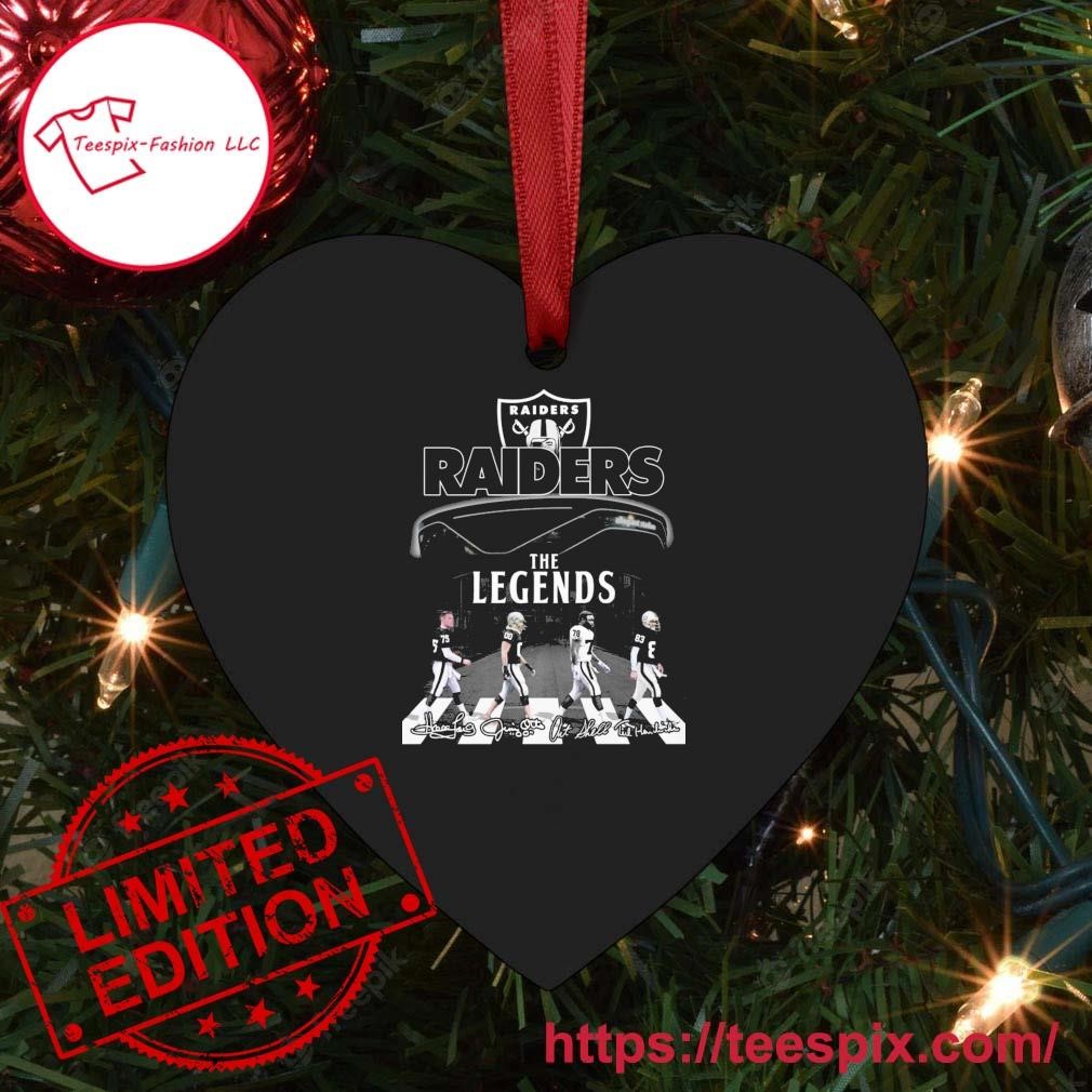 Las Vegas Raiders The Legends Abbey Road Signatures Ornament - Teespix -  Store Fashion LLC