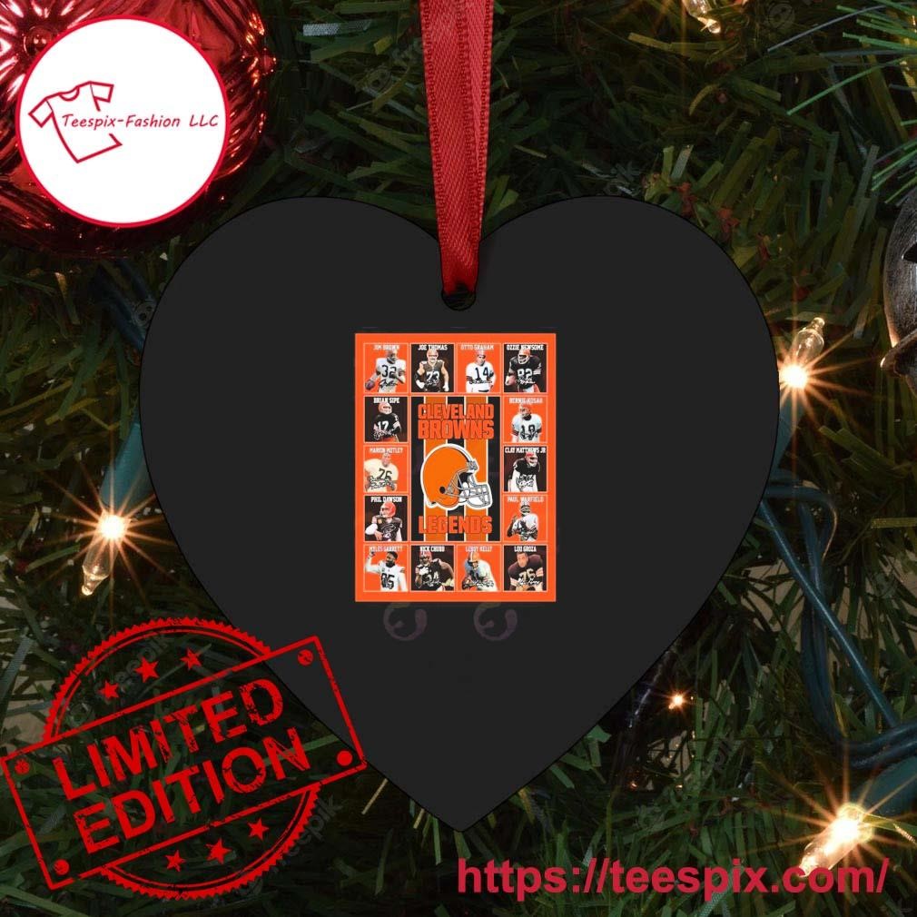 Cleveland Browns Tree With Hat Ornament