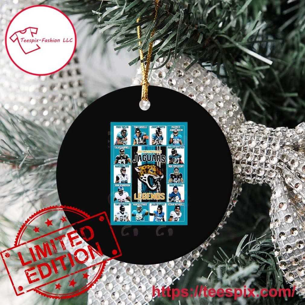 NFL Jacksonville Jaguars Legends Team Signatures Ornament