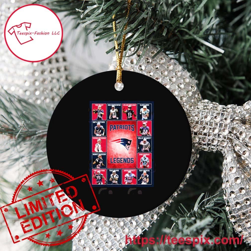 New England Patriots NFL Christmas Ornament