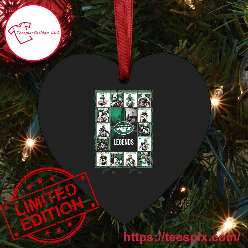 NFL New York Jets Legends Team Signatures Ornament - Teespix - Store  Fashion LLC