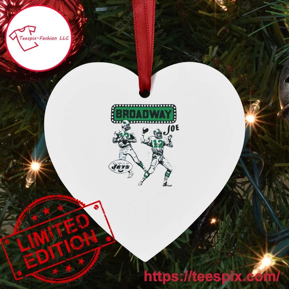 New York Jets Joe Namath 2023 Ornament - Teespix - Store Fashion LLC