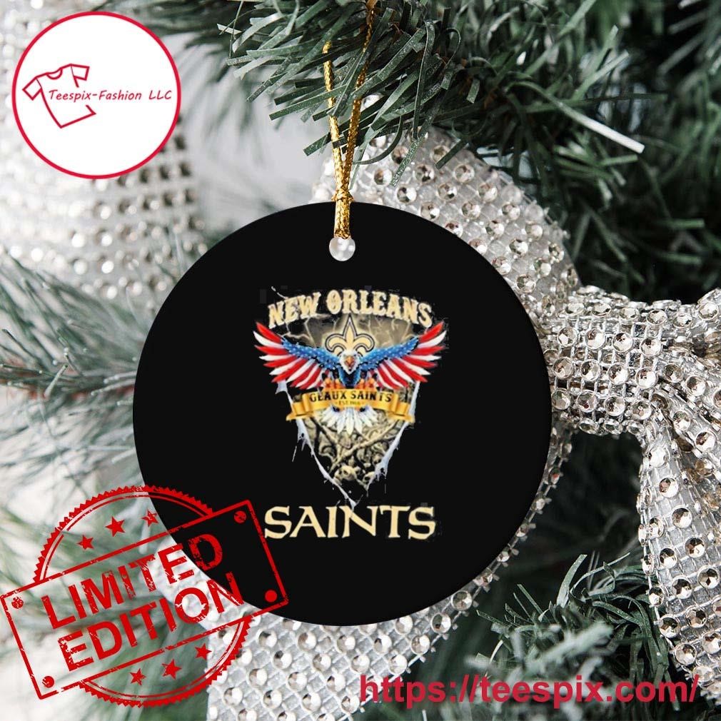 NFL, Other, Nfl New Orleans Saints Christmas Ornament