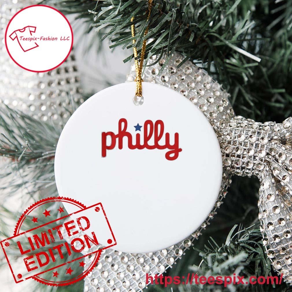 Philly Legendary Script Ornament