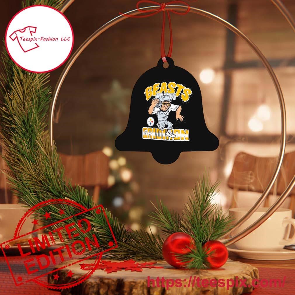 Pittsburgh Steelers beasts of the gridiron ornament tree Decoration