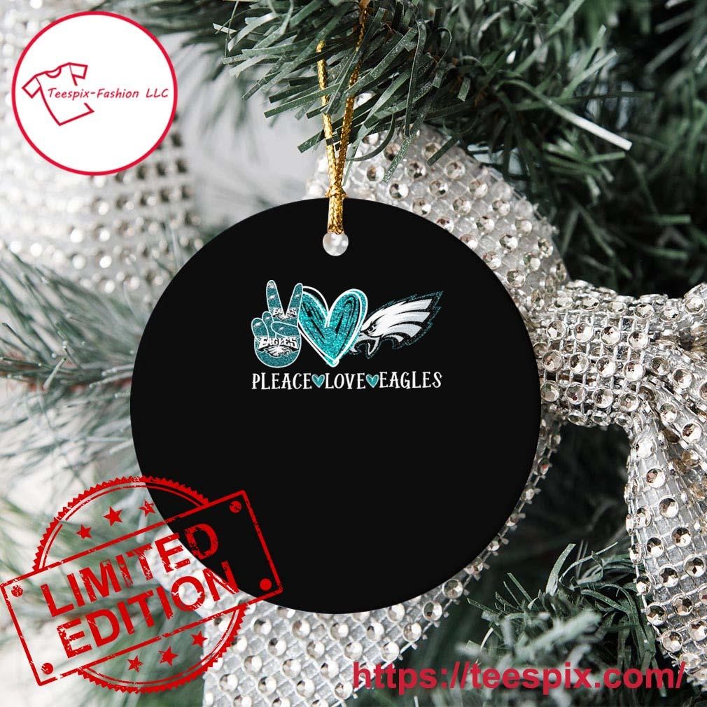 Philadelphia Eagles Love Ornament