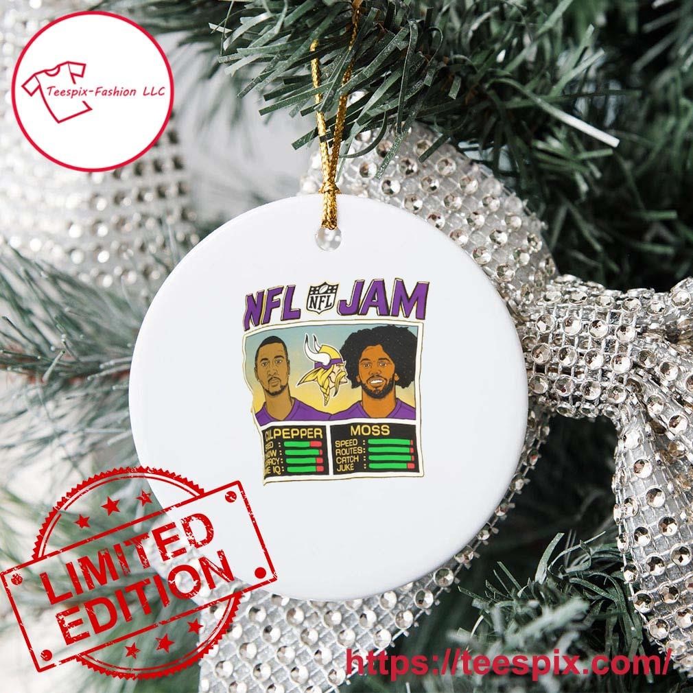 Minnesota Vikings Merry Christmas Circle Ceramic Ornament - T-shirts Low  Price