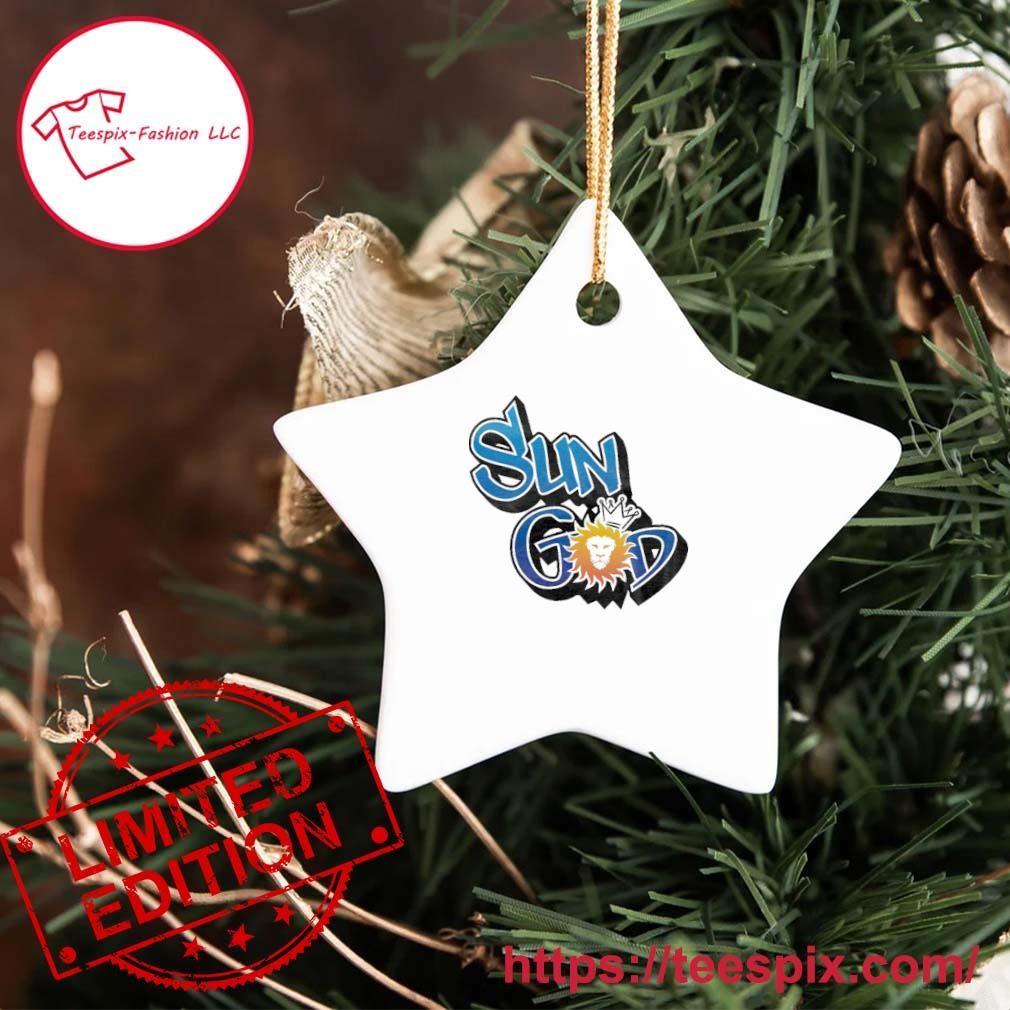 SUN GOD Lion Detroit Lions Ornament - Teespix - Store Fashion LLC