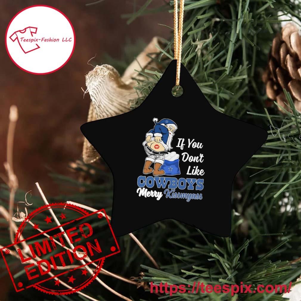 Dallas Cowboys Christmas Shirt Merry Christmas Santa T-shirt