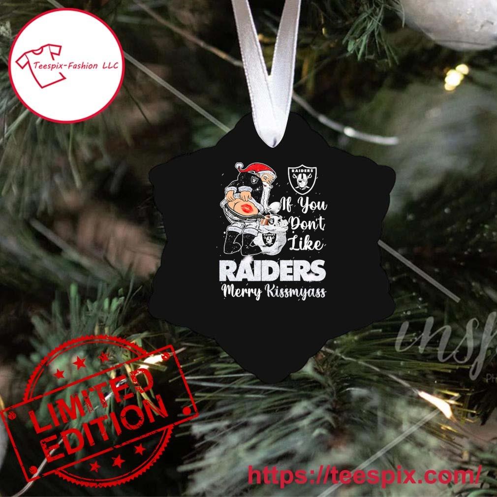 Raiders Sweater Exclusive Santa Claus Merry Kissmyass Las Vegas