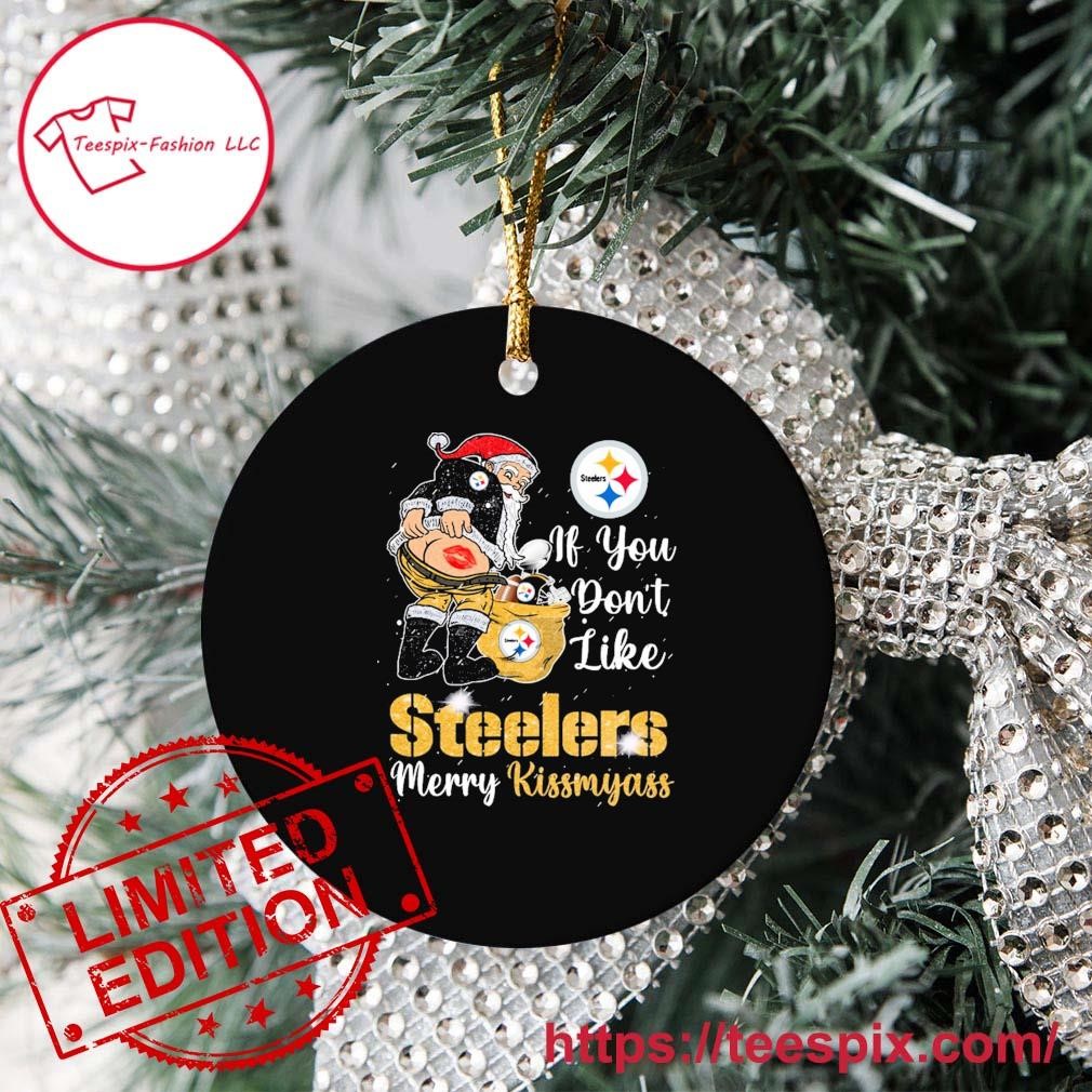 Pittsburgh Steelers Santa Figure  Steelers, Pittsburgh steelers