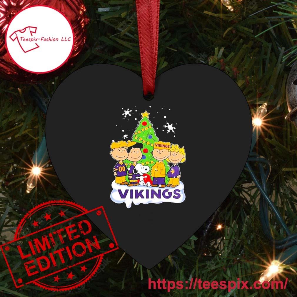 Snoopy and Friends Minnesota Vikings Christmas tree shirt, hoodie, sweater,  long sleeve and tank top