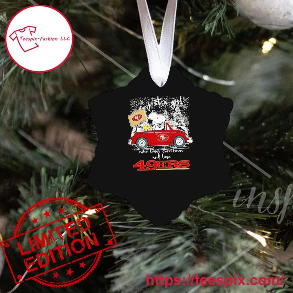 Woodstock Snoopy 49Ers Ornament - Teespix - Store Fashion LLC