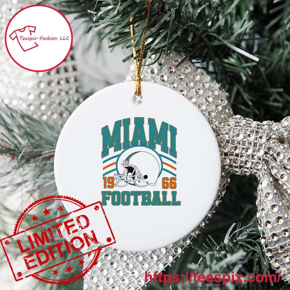 Miami Dolphins Helmet Ornament