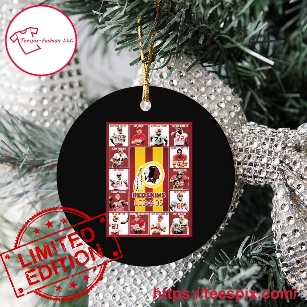 Washington Redskins Gift Tag Ornament