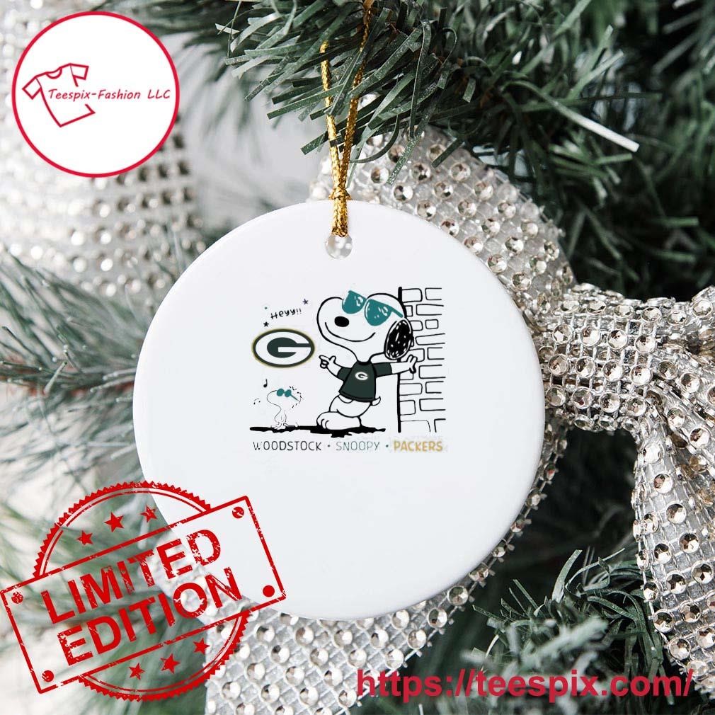 Baltimore Ravens Snoopy Christmas Circle Ornament