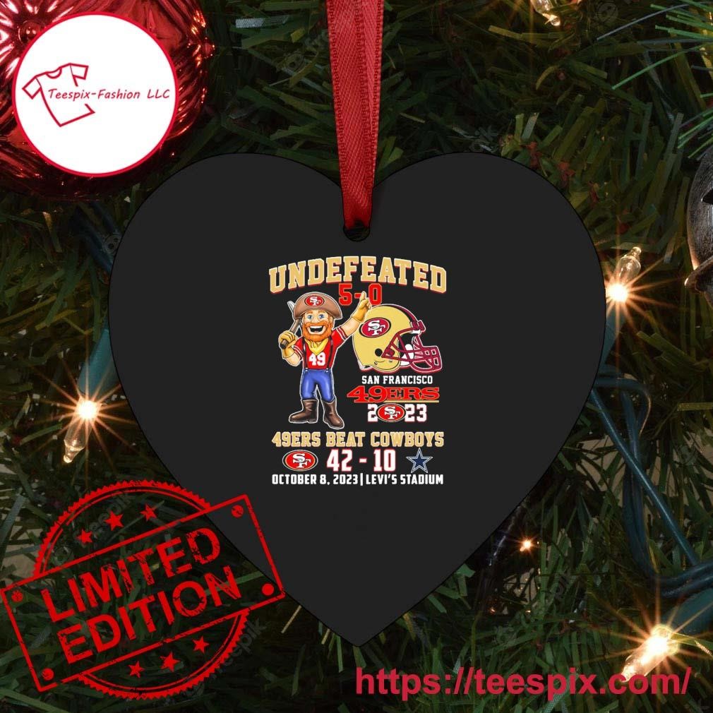 Official San Francisco 49ers 2023 Undefeated 5-0 49ers Beat Cowboys Shirt,  hoodie, sweater and long sleeve