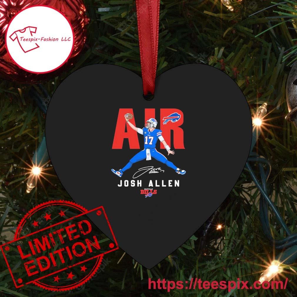 Josh Allen Buffalo Bills signature ornament tree Decoration