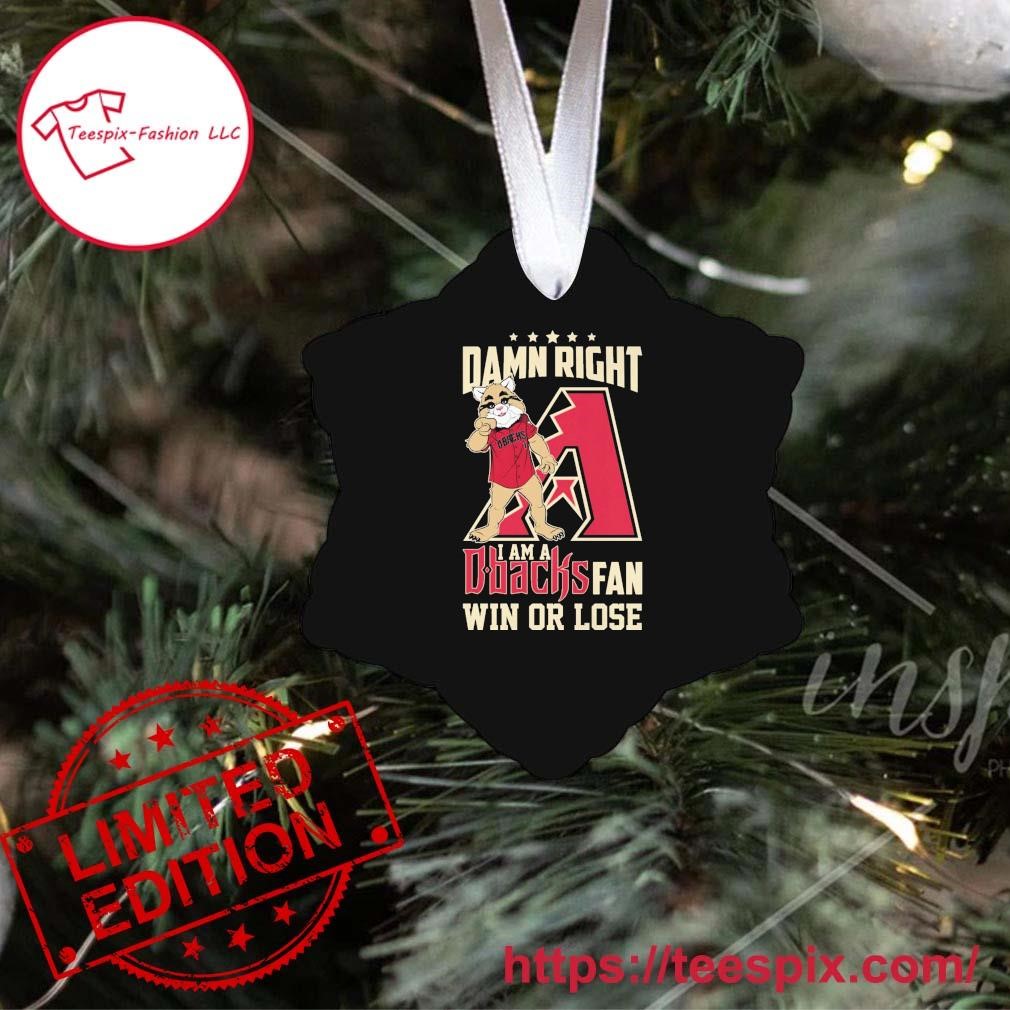 Arizona diamondbacks mascot damn right I am a diamondbacks fan win or lose  Shirt, hoodie, sweater, long sleeve and tank top