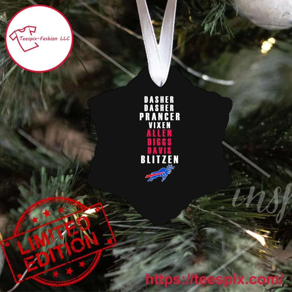 Dasher dancer prancer vixen allen diggs knox blitzen buffalo bills 2022  shirt, hoodie, sweater, long sleeve and tank top