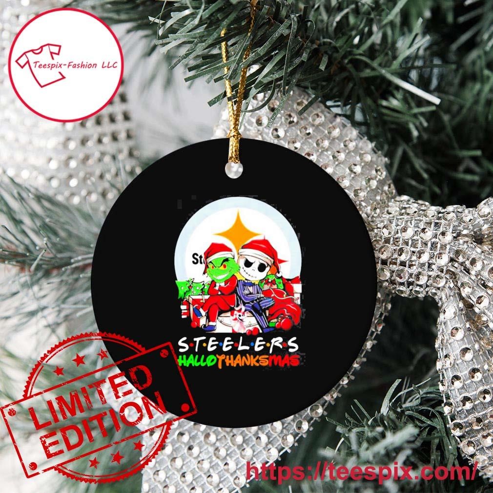 The Grinch Christmas Ornament Pittsburgh Steelers T-Shirt, hoodie