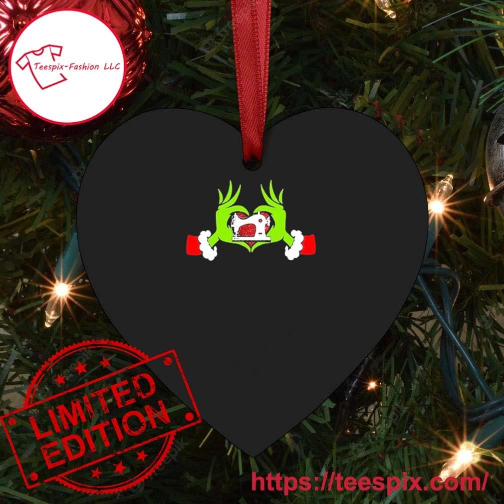 Grinch Sewing Machine Ornament Custom Name Teespix Store Fashion LLC