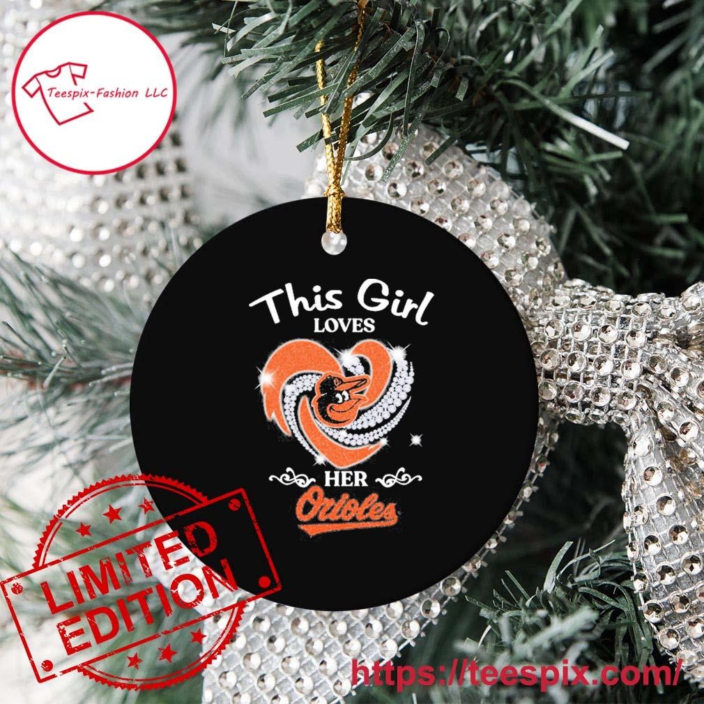 Baltimore Orioles New Trends Custom Name And Number Christmas
