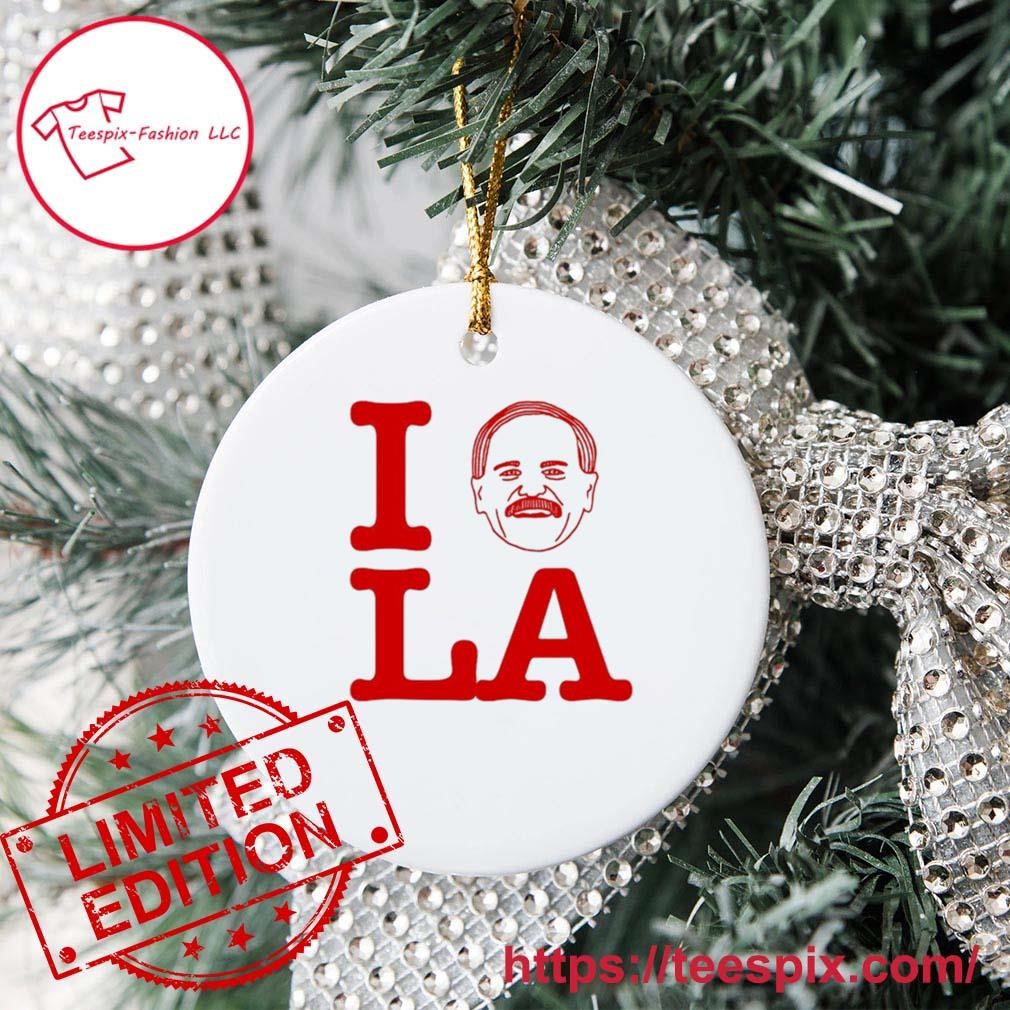I Love John Kruk And LA Ornament Custom Name - Teespix - Store