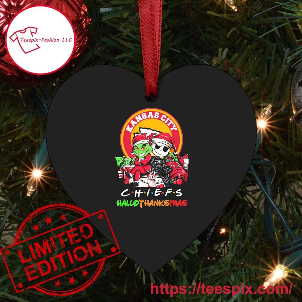 Kansas City Chiefs Tree With Hat Ornament