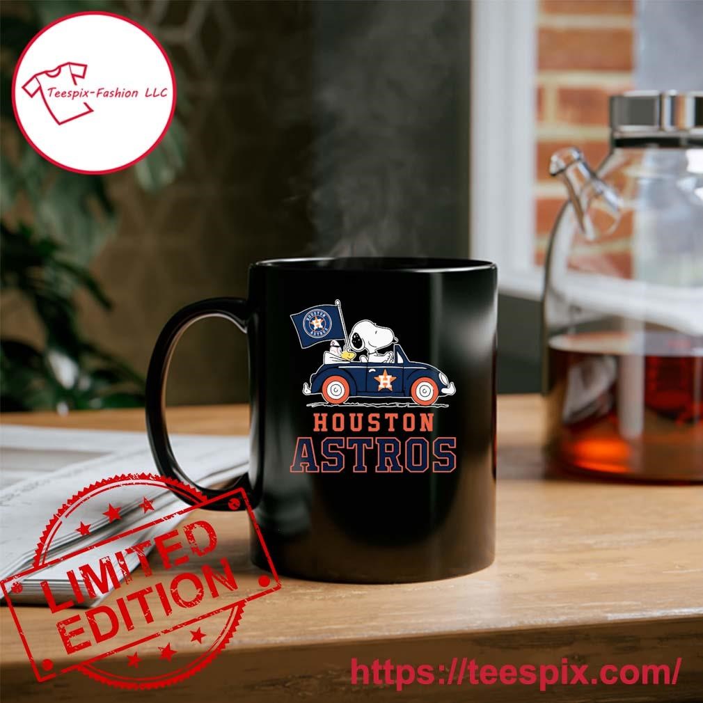 Houston Astros Snoopy And Woodstock Resting Together - Houston