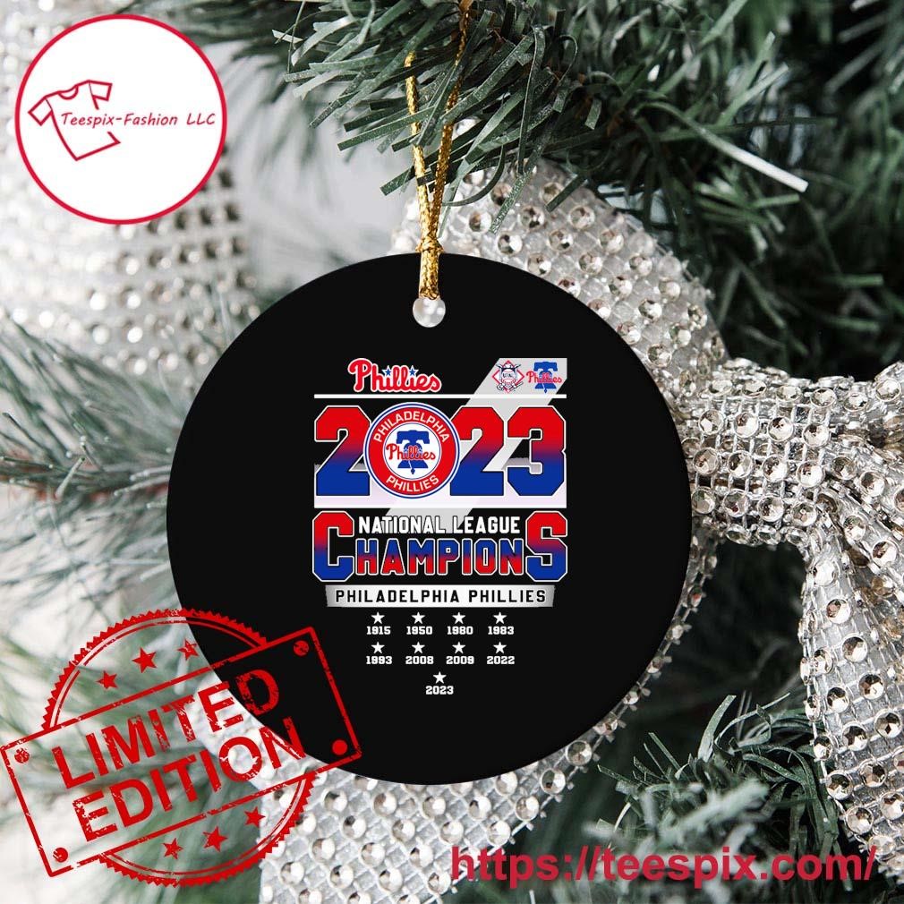 Phillies 2022 NLCS Champions Commemorative Ornament 