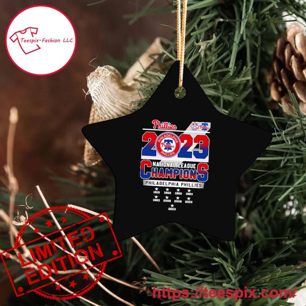 Phillies 2022 NLCS Champions Commemorative Ornament 