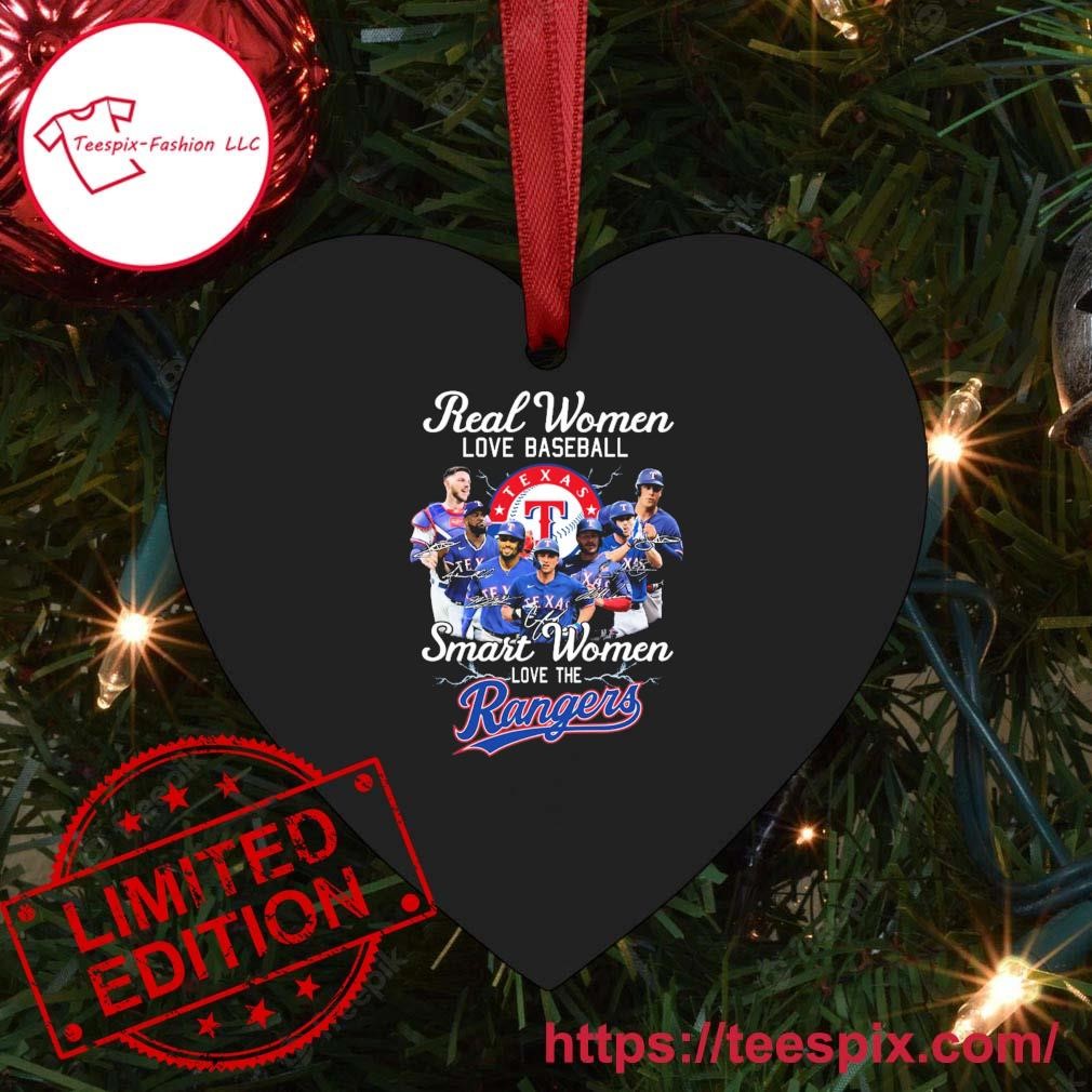 Texas Rangers Real Women Love Baseball Smart Women Love The Rangers 2023  Shirt - Teespix - Store Fashion LLC