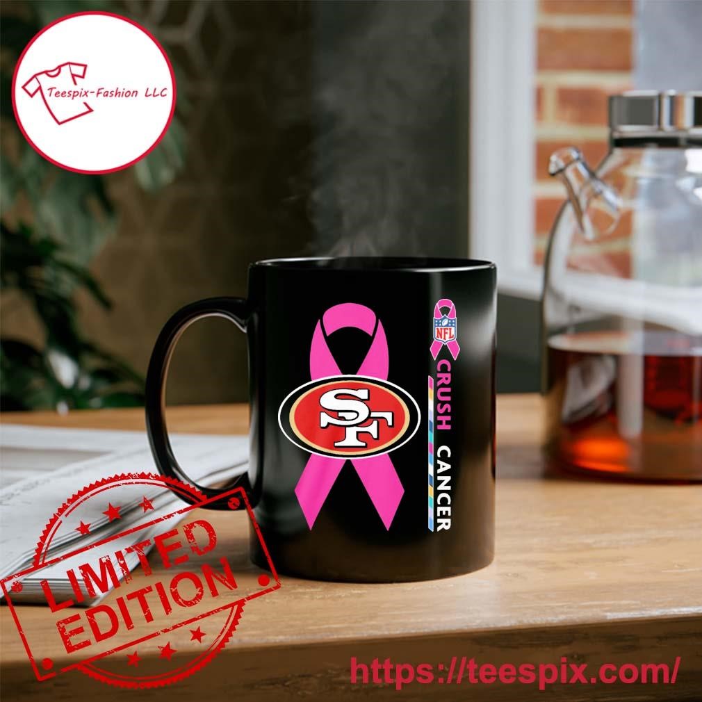 Product san francisco 49ers NFL crush cancer 2023 shirt, hoodie, sweater,  long sleeve and tank top