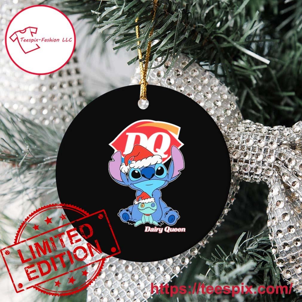 Disney Store Stitch Festive Hanging Ornament